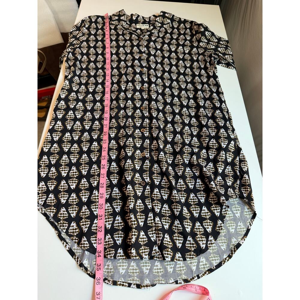 Paradise Now Womens Hawaiian Dress Waiehu Size S
Black Seashells Pockets Beach - Picture 11 of 13